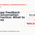 App Feedback Conversation Practice: What to Say Instead
