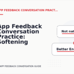 App Feedback Conversation Practice: Softening Direct Sentences